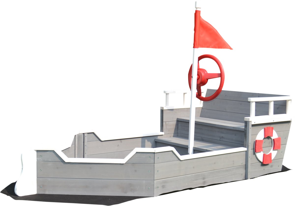 Zandbak Schip Boot | Speeltoestel 1950 x 940 x 1355mm